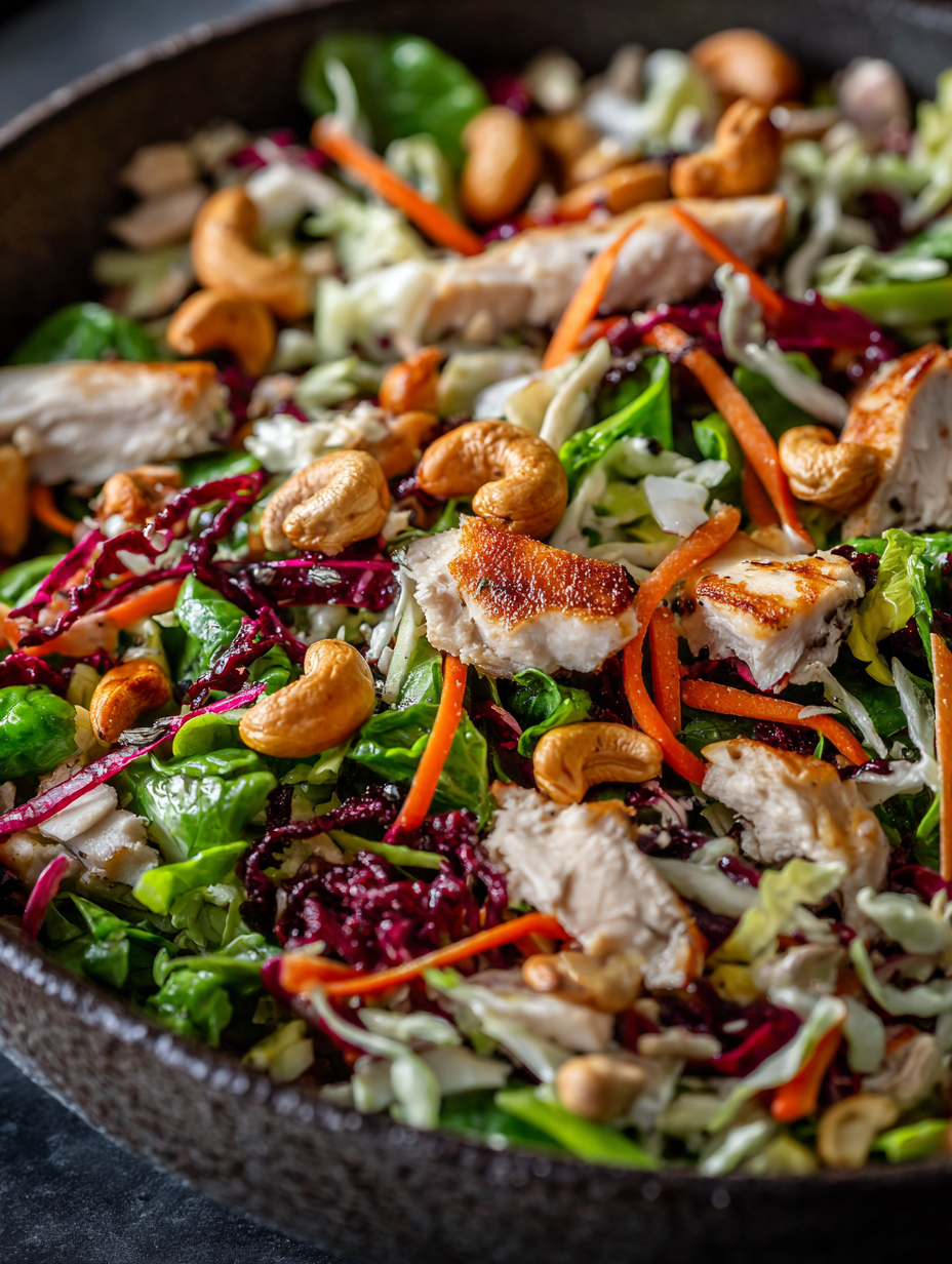 Chicken Cashew Crunch Salad