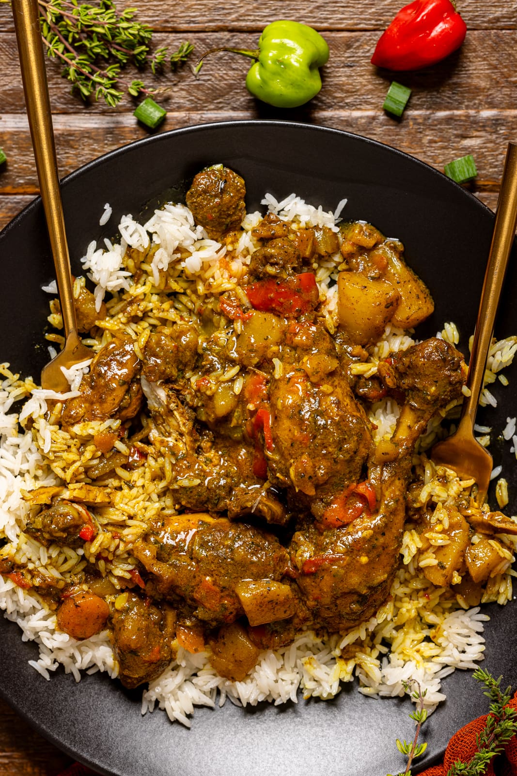 Authentic Jamaican Curry Chicken