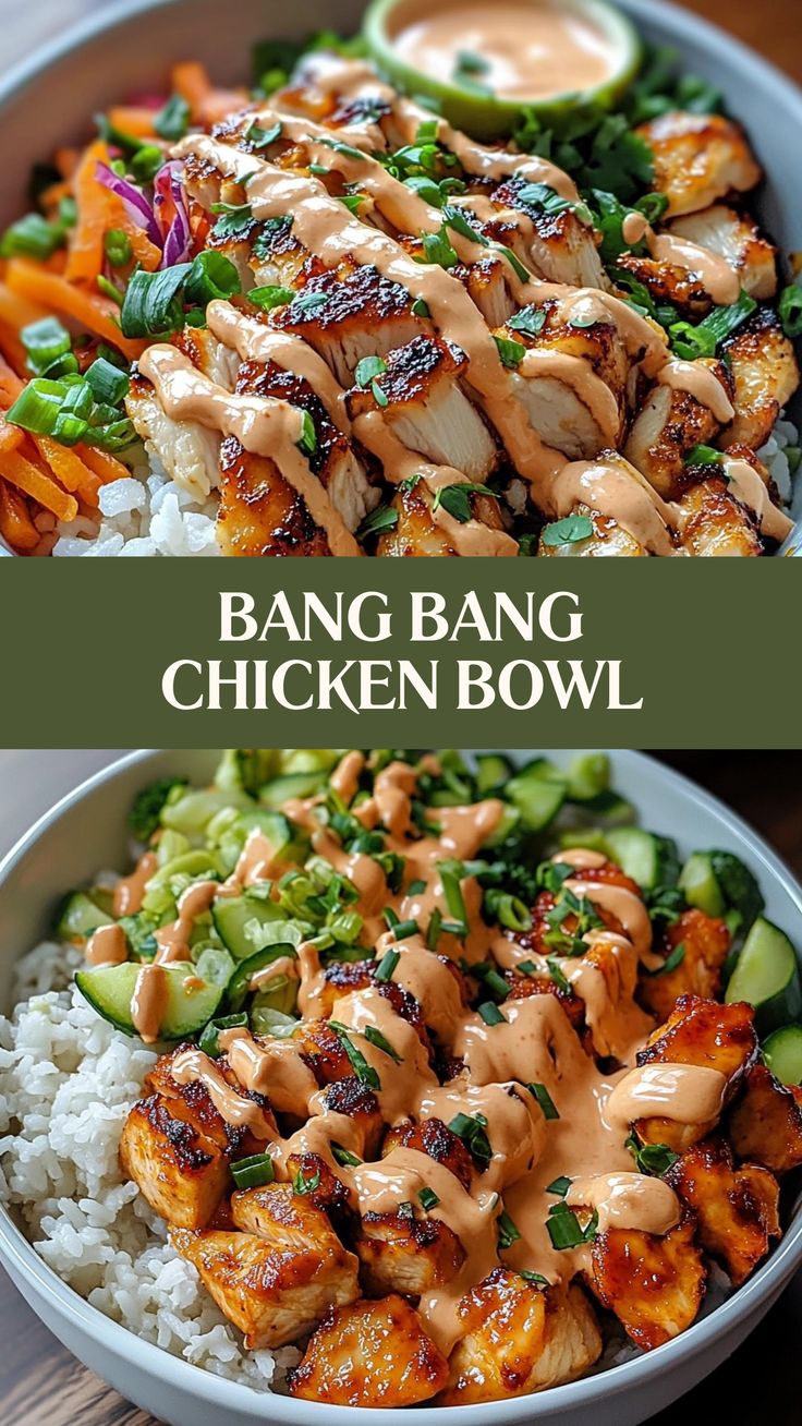 Bang Bang Chicken Bowl