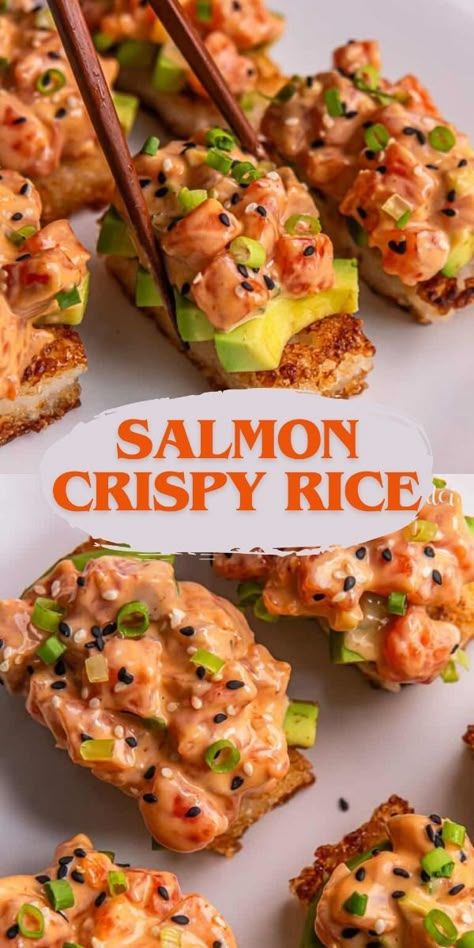 Salmon Crispy Rice