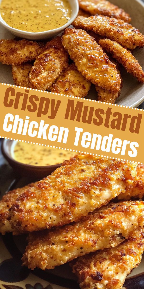 Crispy Mustard Chicken Tenders
