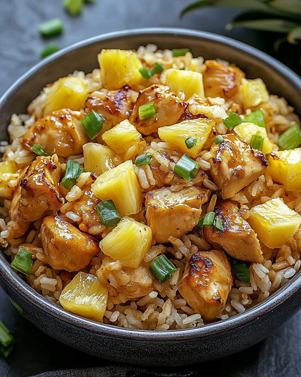Pineapple Chicken and Rice