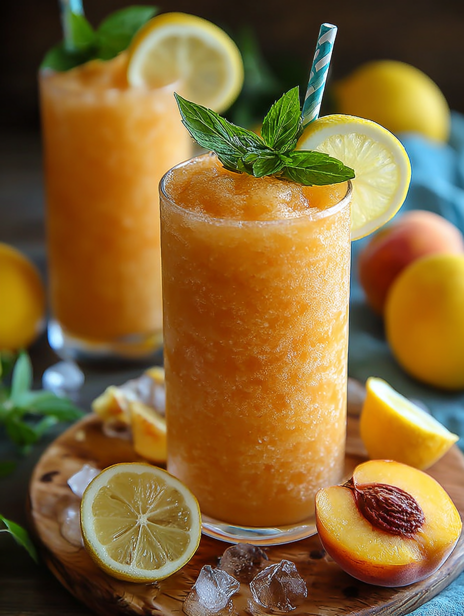 Frozen Peach Lemonade Recipe