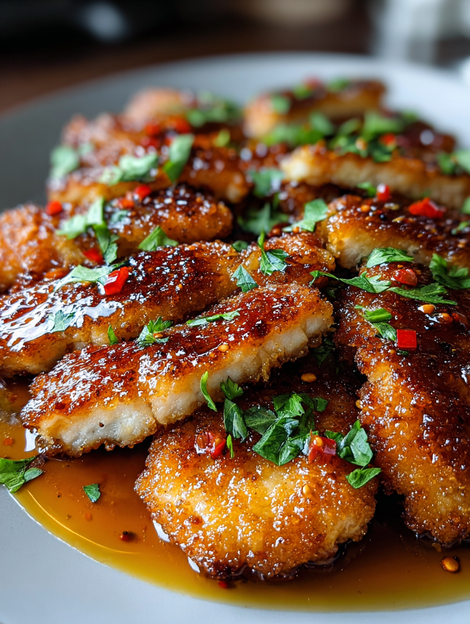 Hot Honey Chicken Cutlets