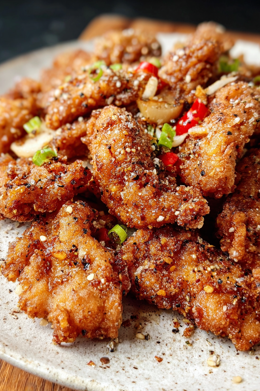 Salt and Pepper Crispy Chicken