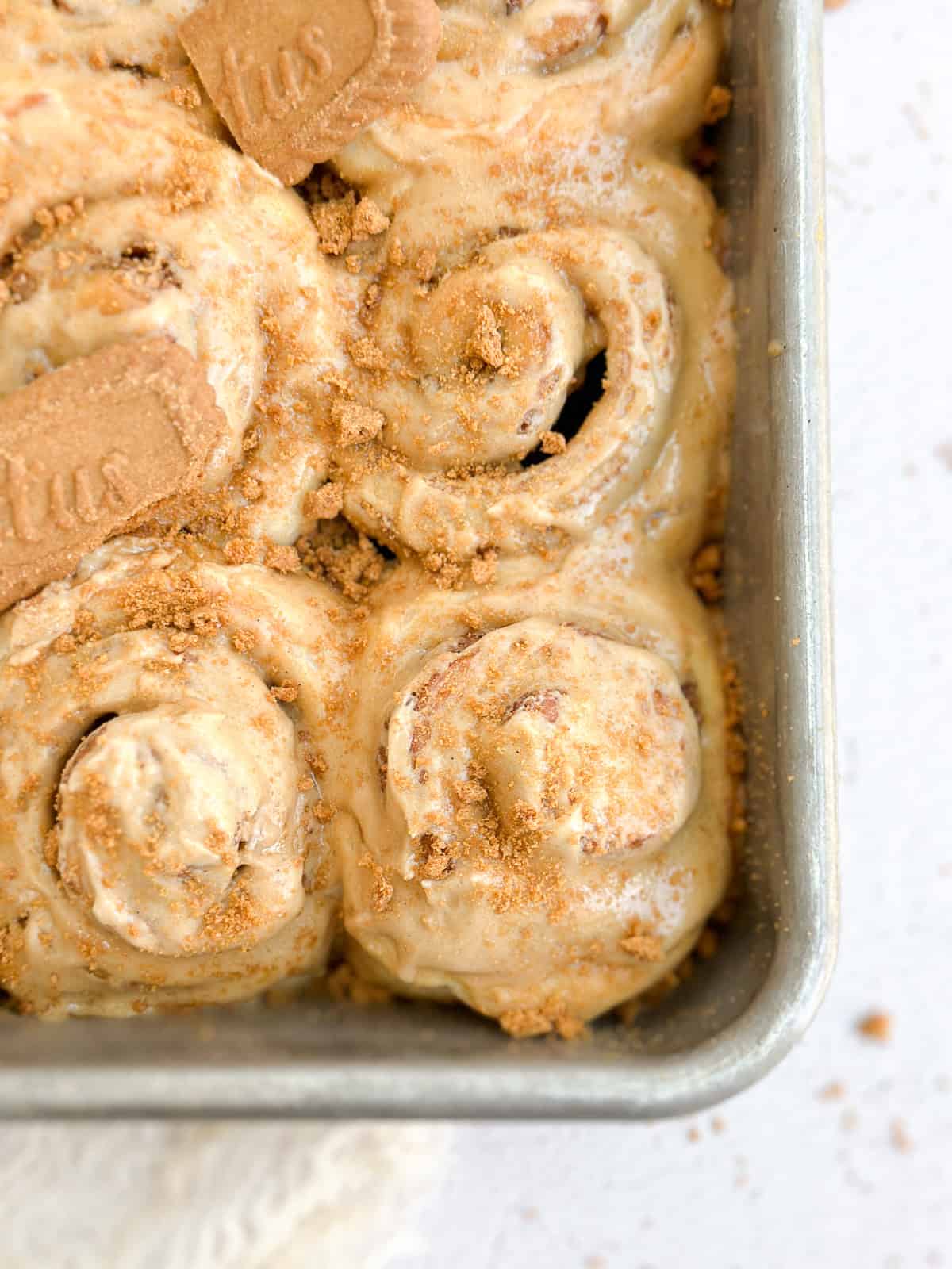 Biscoff Cinnamon Rolls