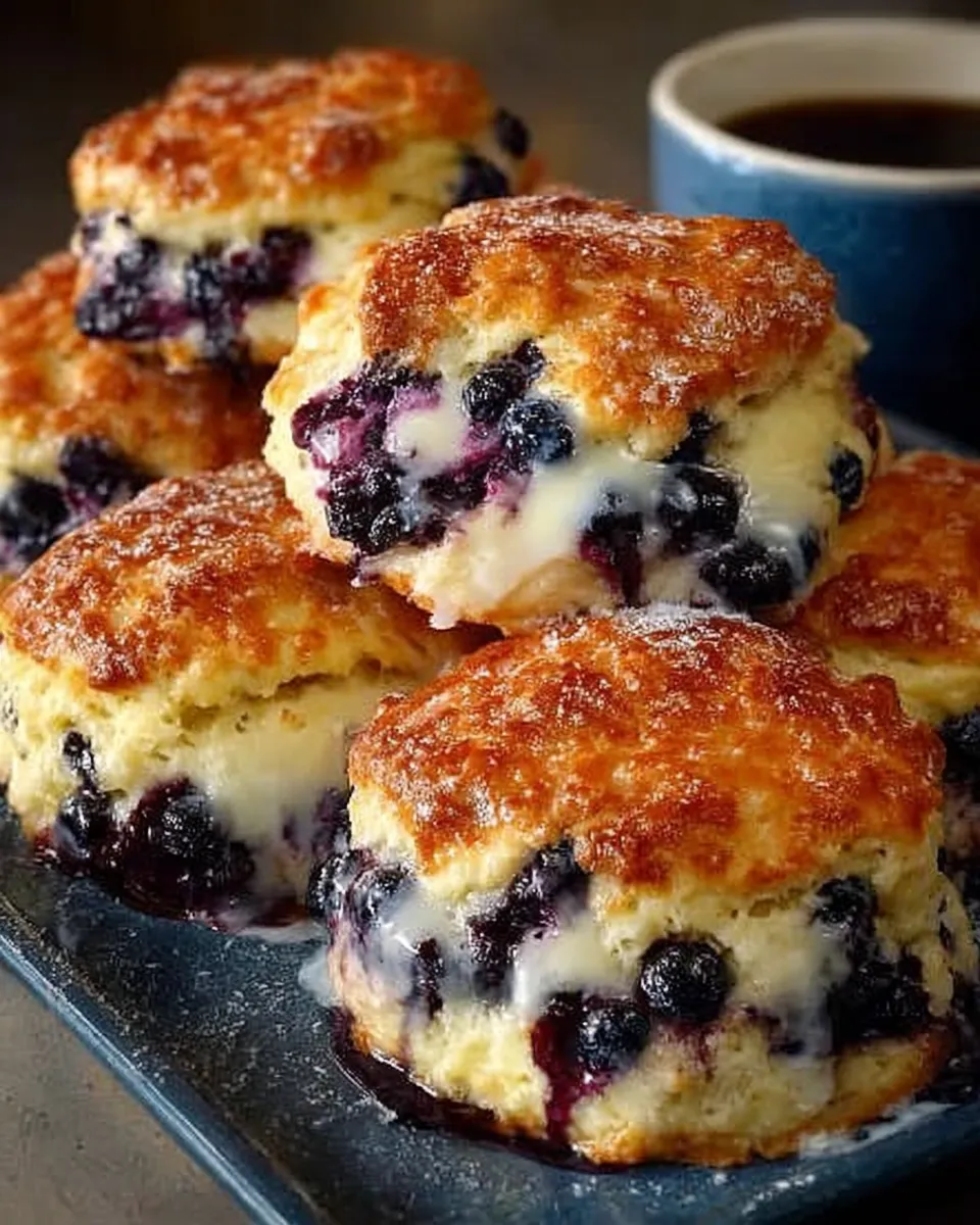 Blueberry Biscuits