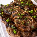 Grilled Mexican Flanken Short Ribs
