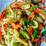Chicken Udon Stir Fry