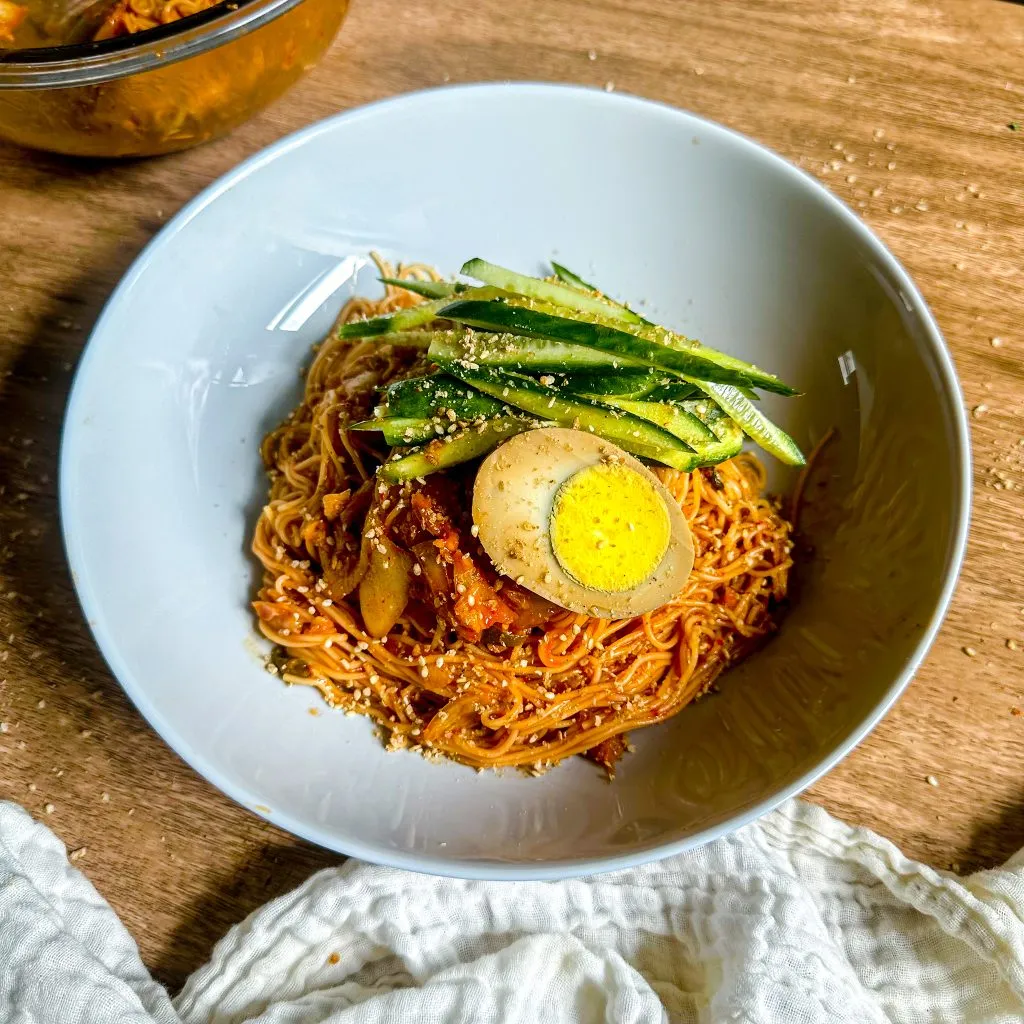 Korean Spicy Mixed Noodles