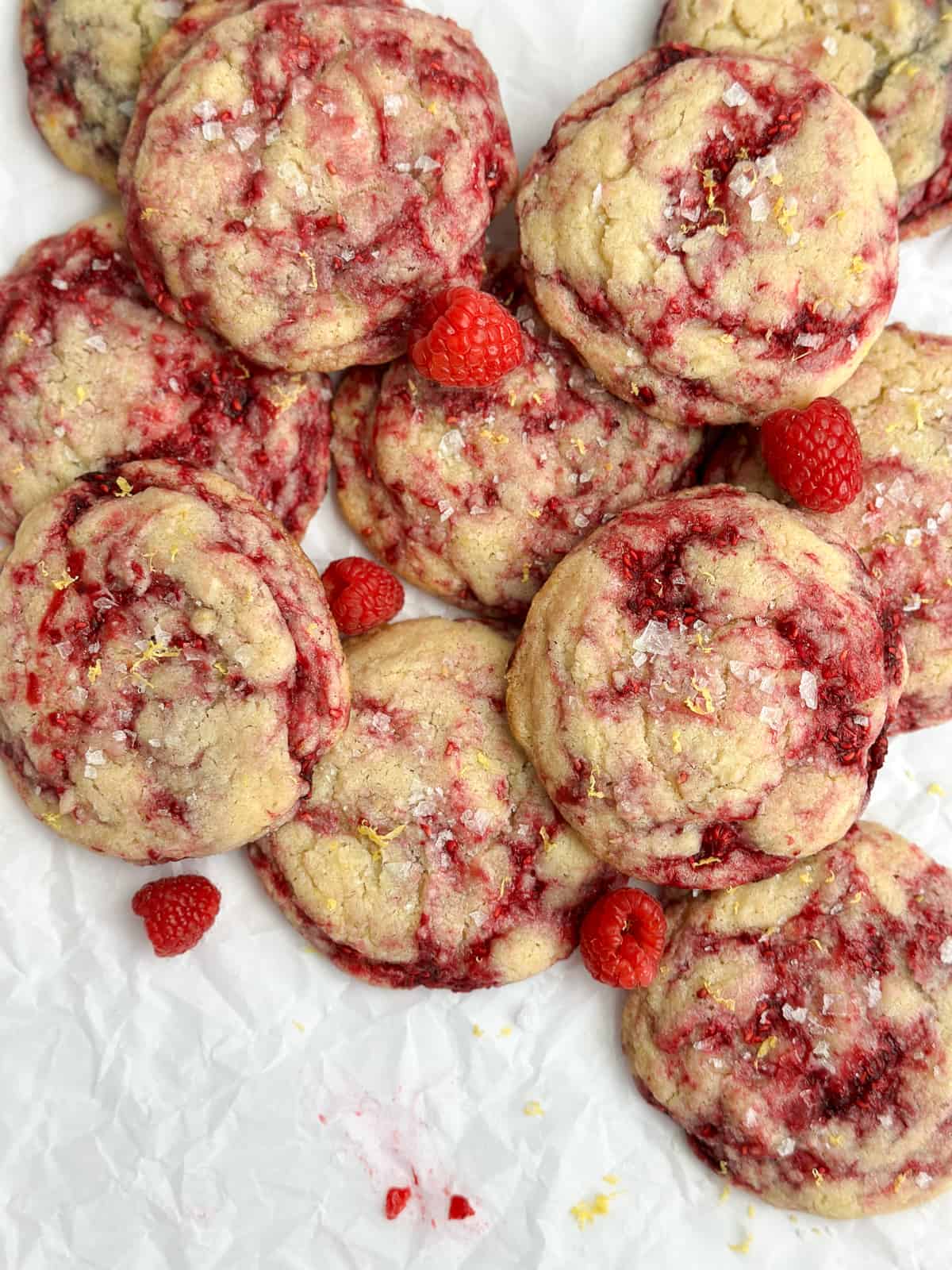Lemon Raspberry Cookies