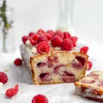 Raspberry White Chocolate Loaf Cake Recipe