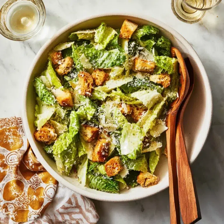 The Perfect Caesar Salad Recipe