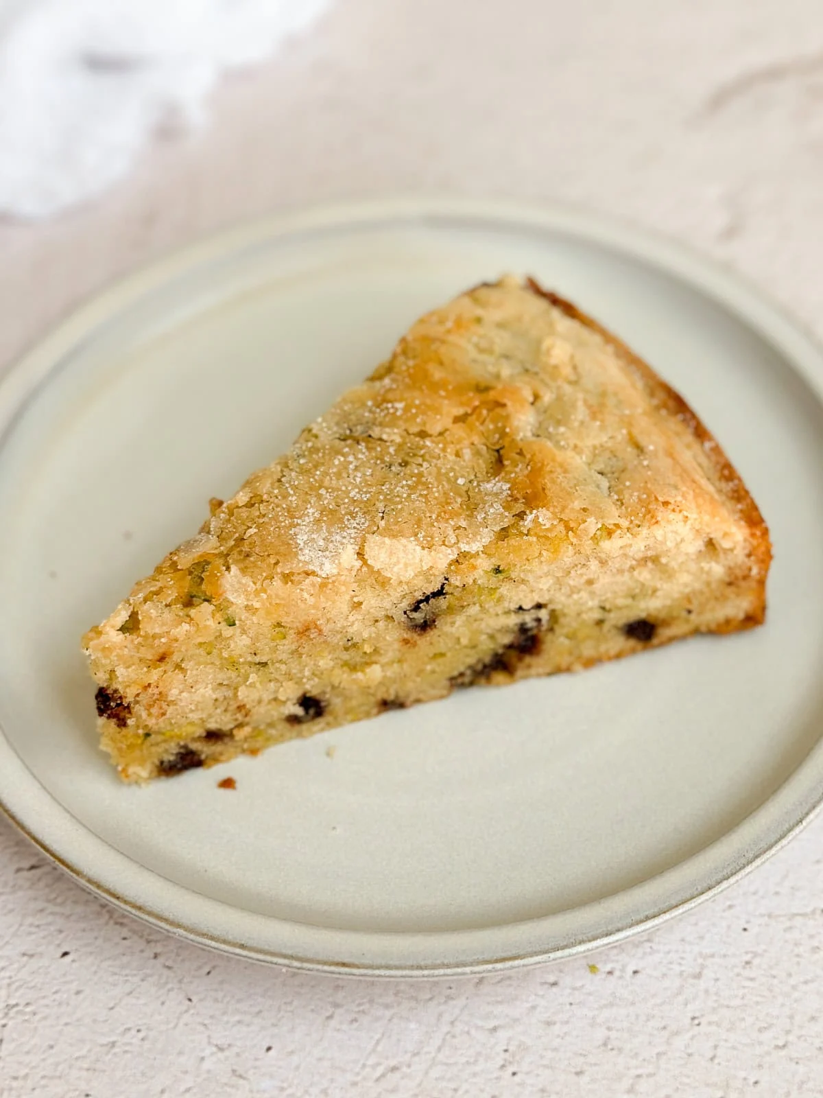Chocolate Chip Zucchini Cake