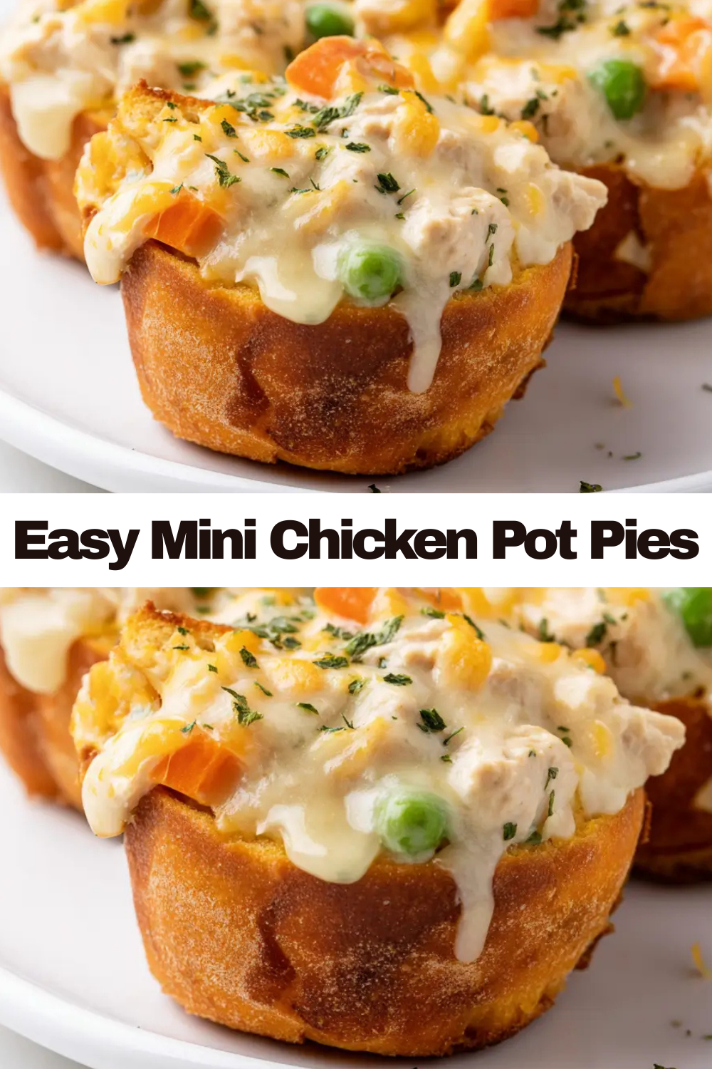 Easy Mini Chicken Pot Pies