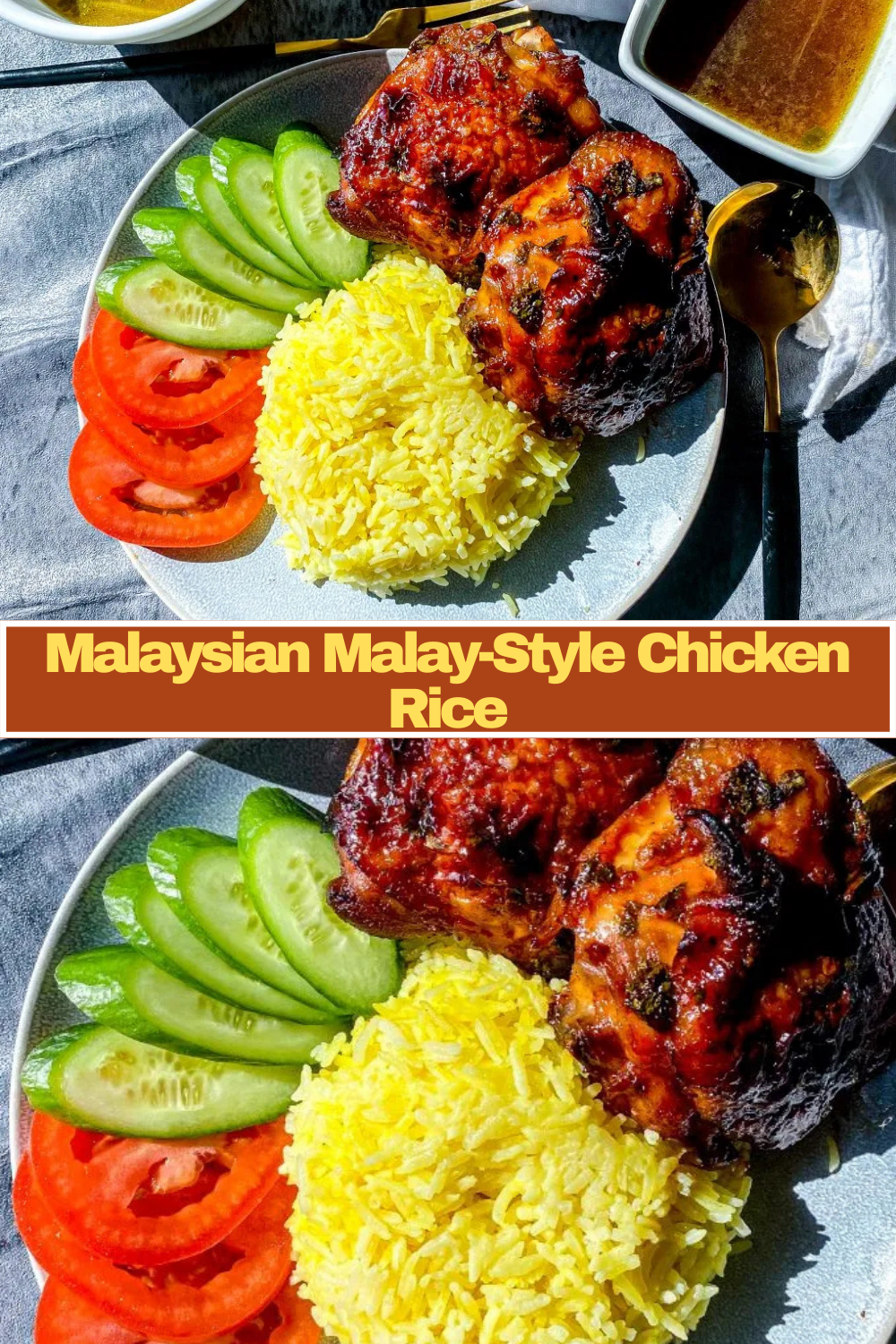 Malaysian Malay-Style Chicken Rice