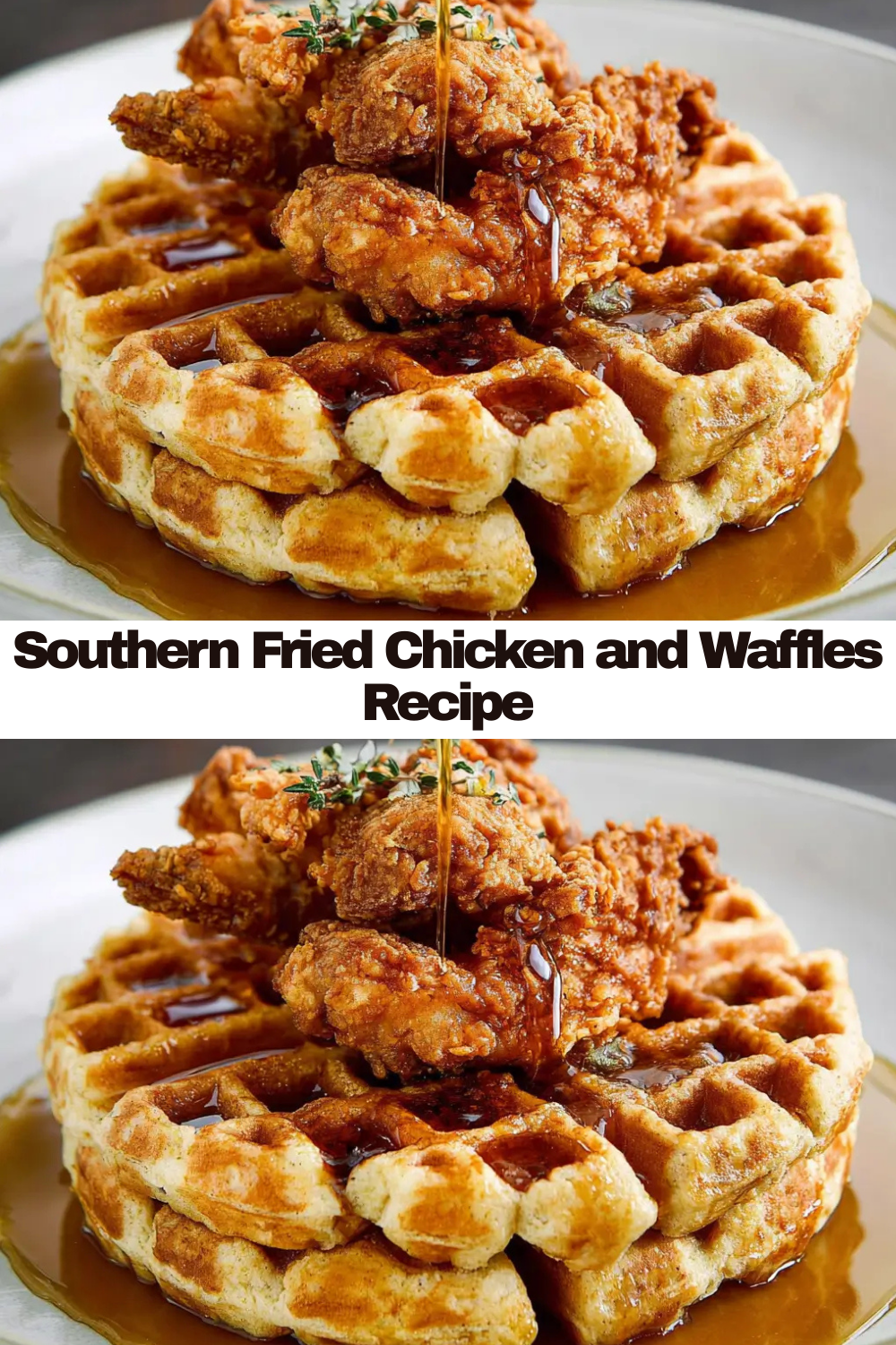 Southern Fried Chicken and Waffles Recipe