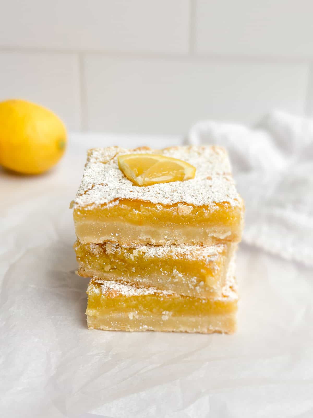 Easy Homemade Lemon Bars