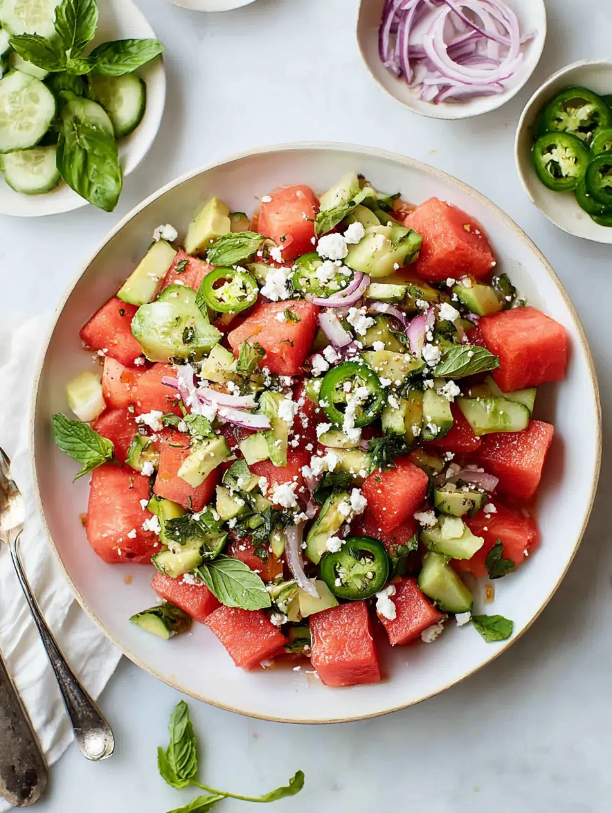 Watermelon Salad Recipe