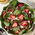 Strawberry Spinach Salad
