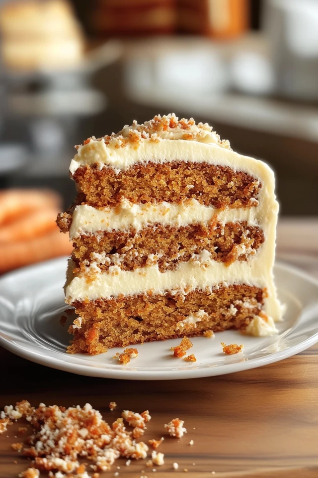 Carrot Cake with Cream Cheese Frosting
