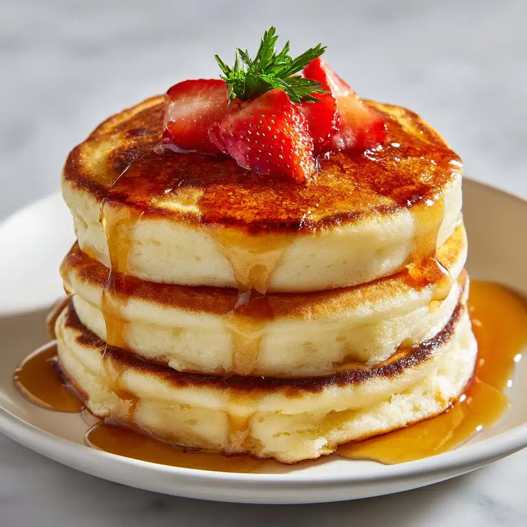 Fluffy American Pancakes