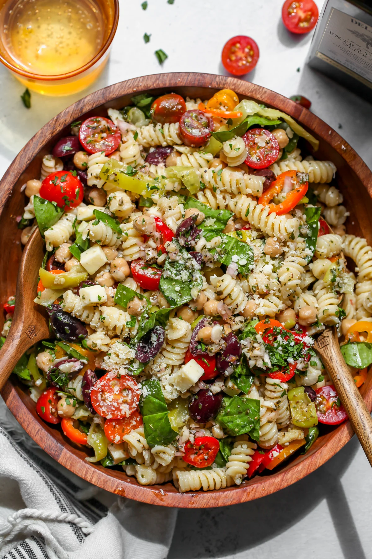 Italian Pasta Salad (Vegetarian)