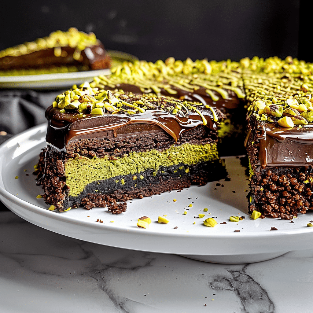 Dubai Chocolate Cake Recipe