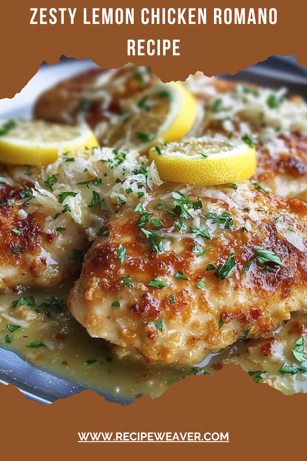 Zesty Lemon Chicken Romano Recipe