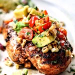 Fiesta Lime Chicken Recipe with Avocado
