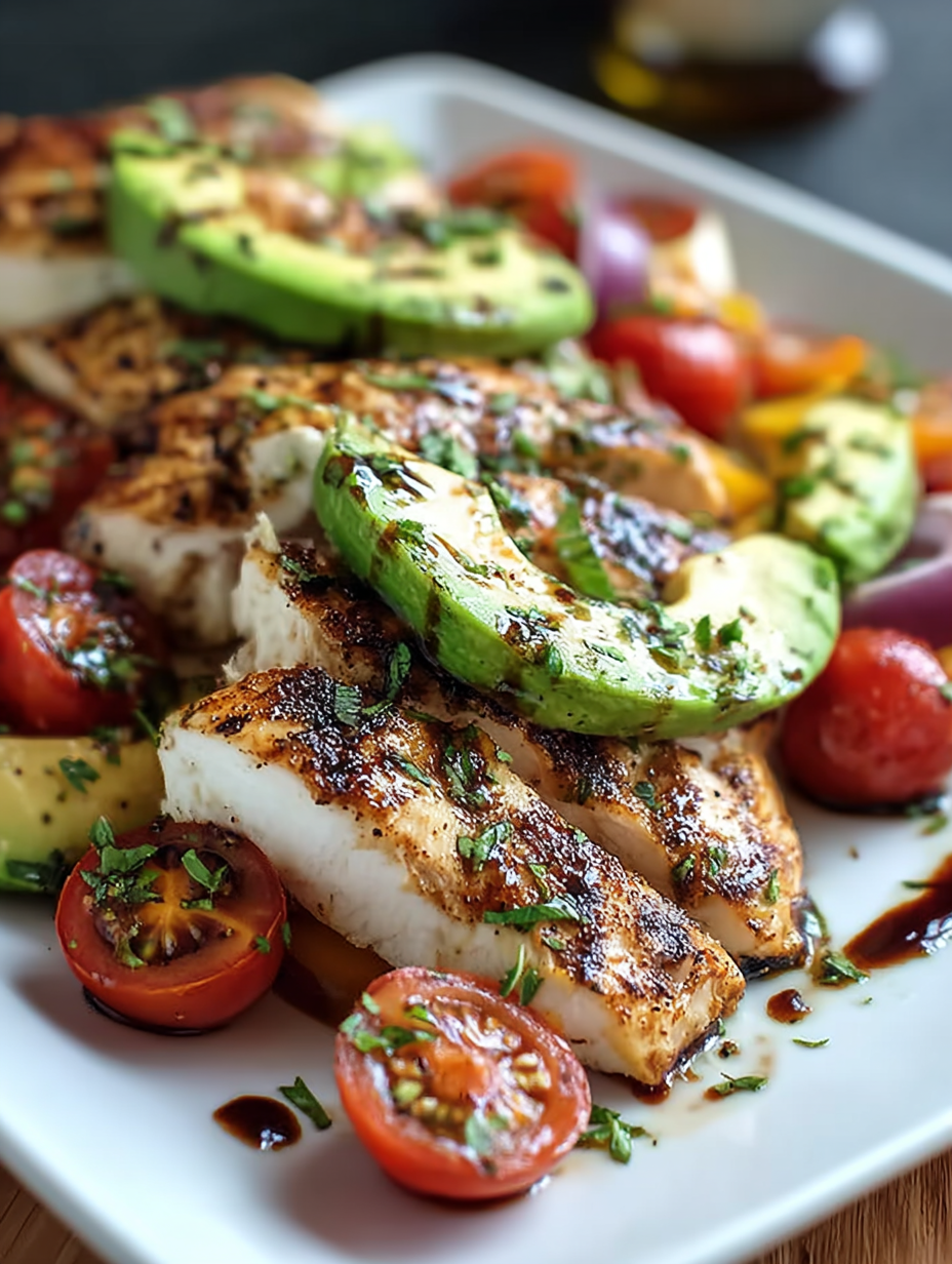 Grilled California Avocado Chicken Recipe