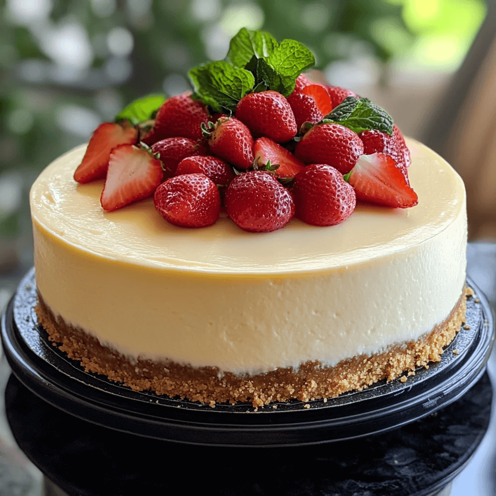 Indulge in a Healthy Cheesecake That Melts in Your Mouth