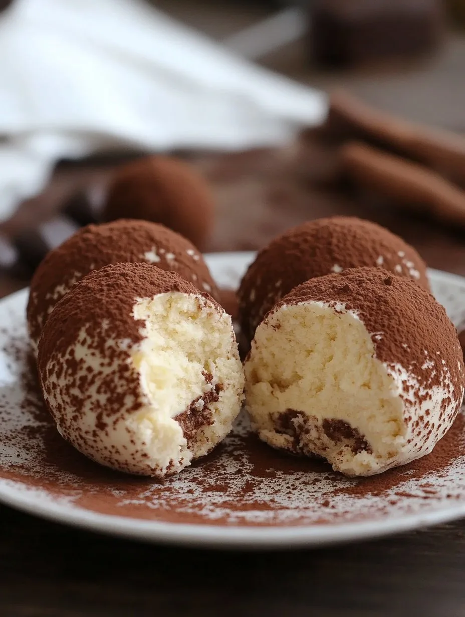 10 Minute Tiramisu Balls