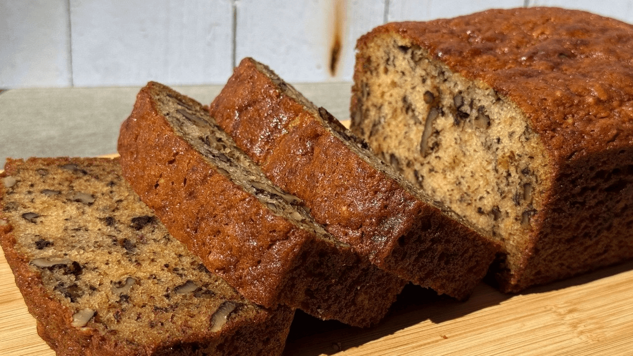 Ridiculously Easy Sugar-Free Banana Bread Recipe