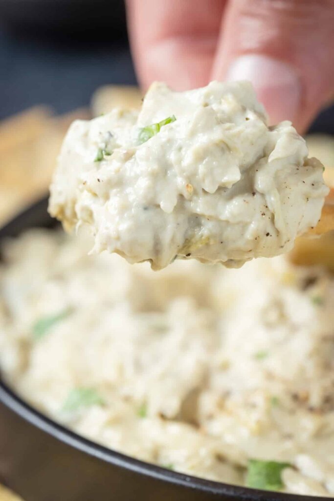 How To Make Perfect Vegan Artichoke Dip In One Bowl