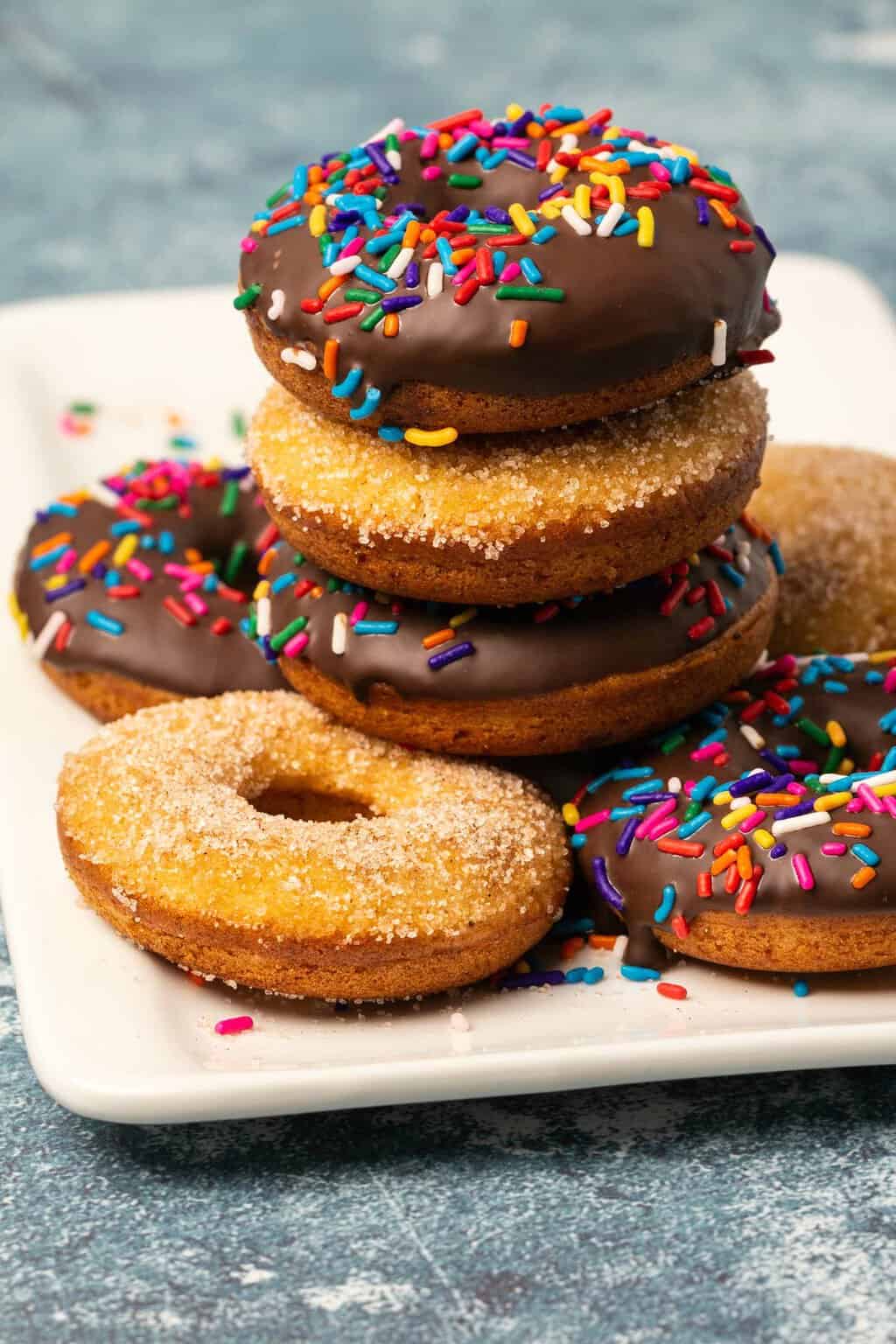 Easy Vegan Baked Donuts: 5 Simple Glaze Flavors