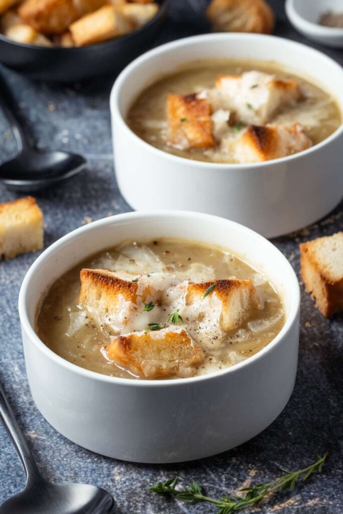 Amazing Vegan French Onion Soup: A 6-Ingredient Classic