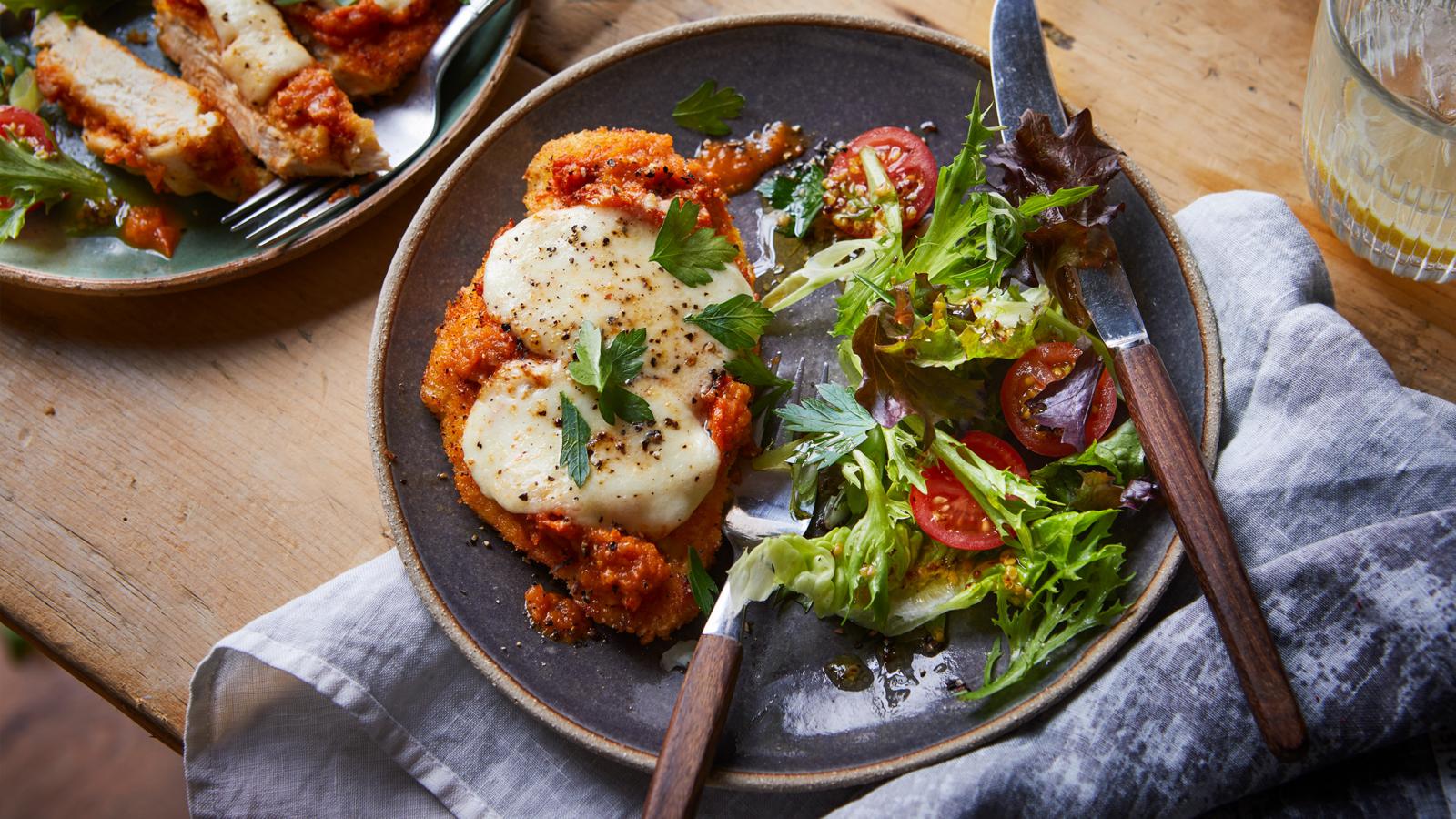 Crispy Air Fryer Chicken Parmigiana Recipe