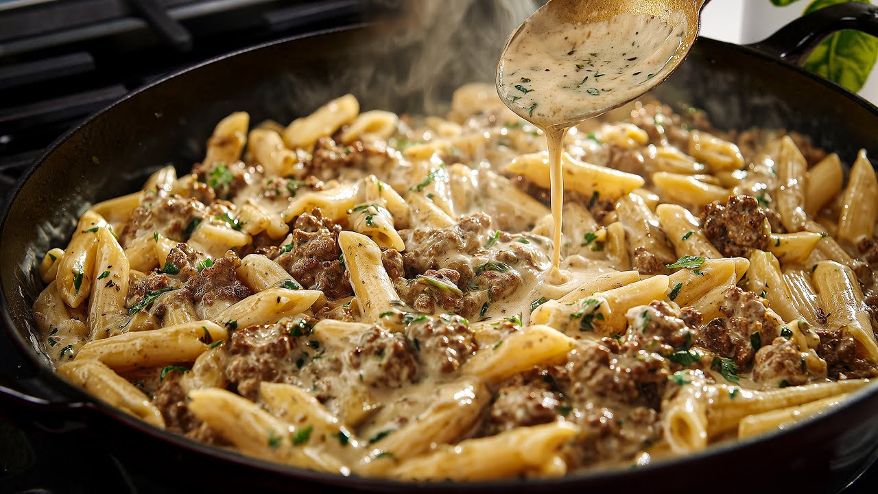 Delicious One Pot Ground Beef Pasta Recipe