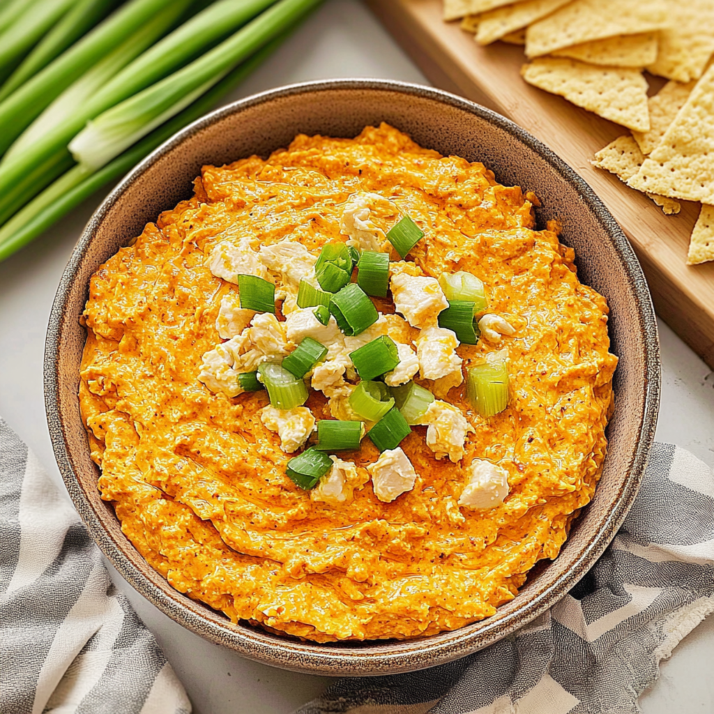 Flavorful and Healthy Buffalo Chicken Dip Recipe