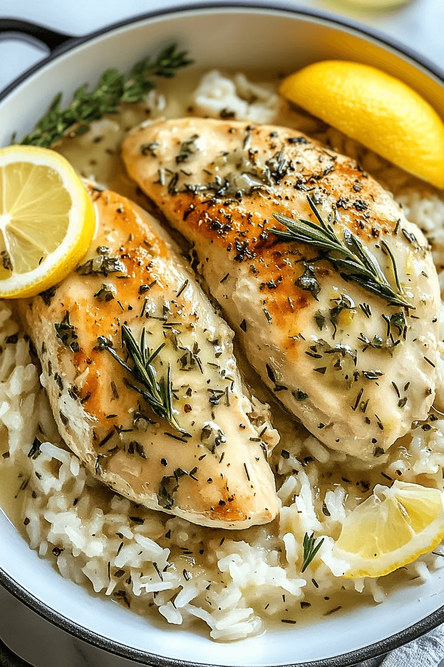 Lemon Herb Chicken and Rice for Flavorful Meals