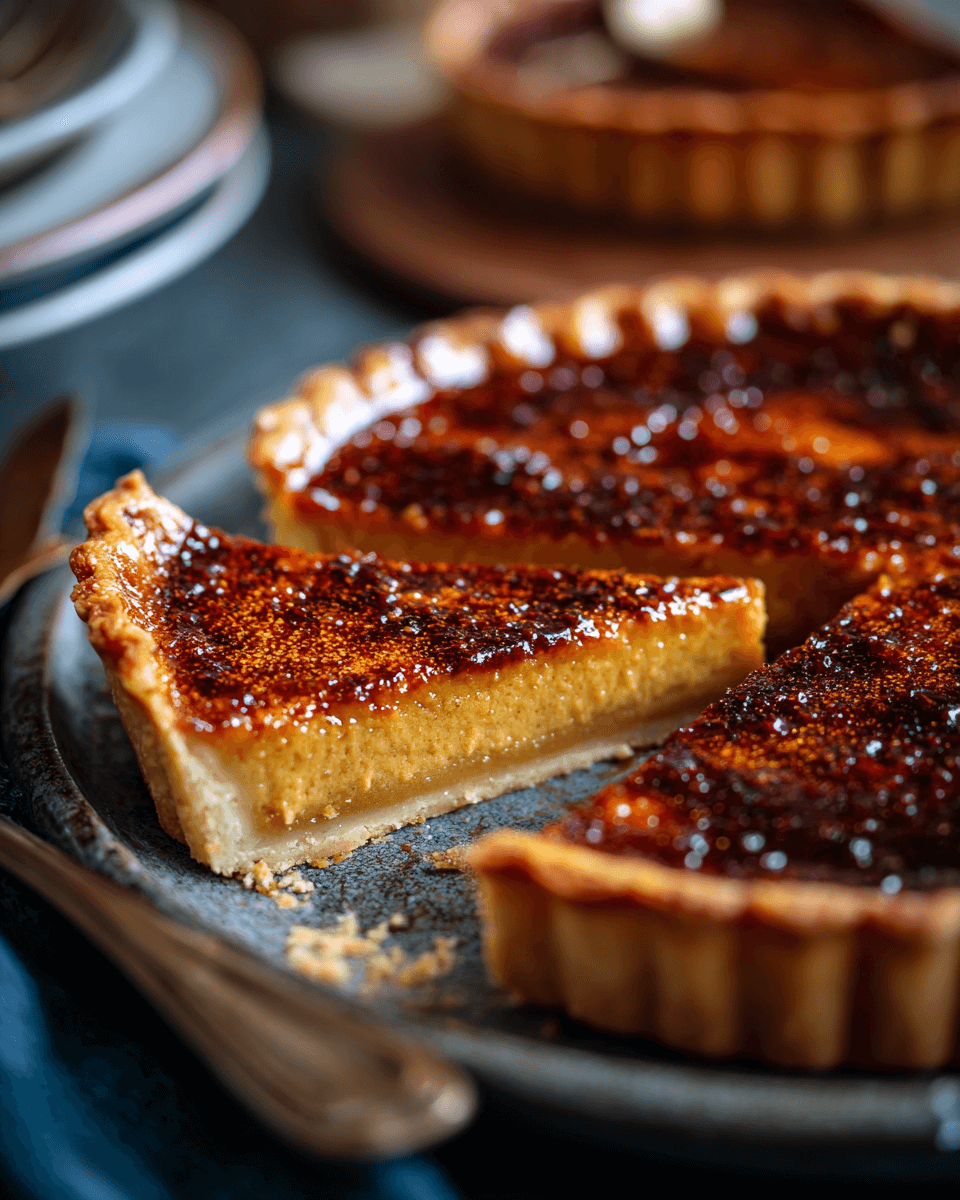 Crafting Bourbon Brûlée Pumpkin Pie Under City Lights
