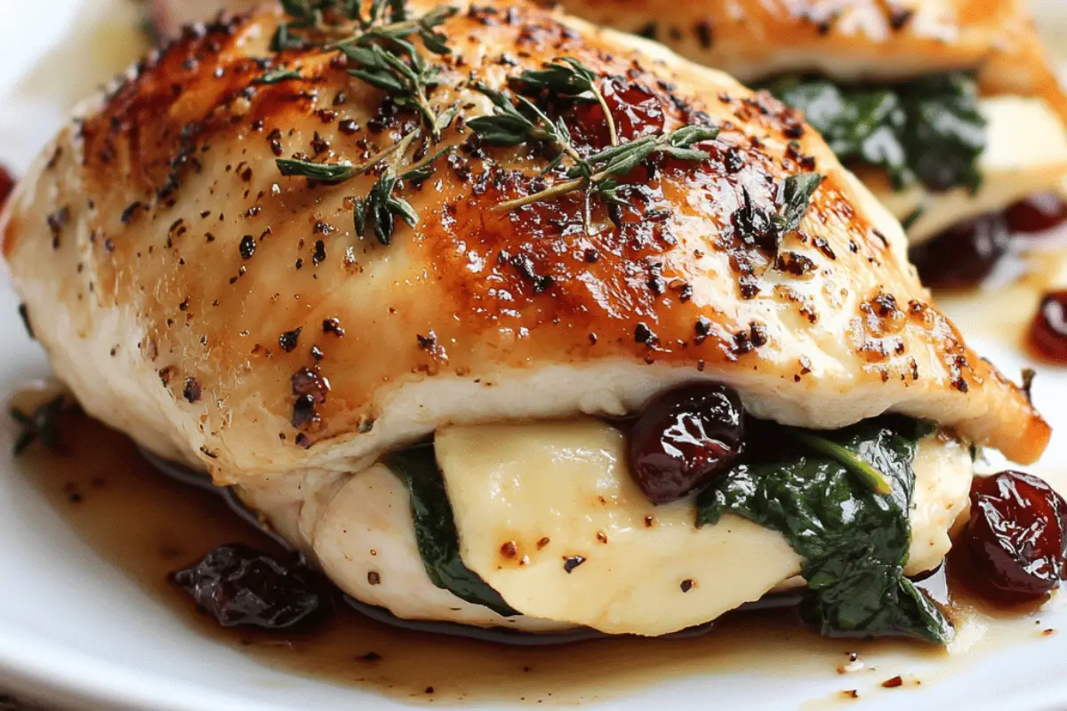 Cranberry Brie Stuffed Chicken for Special Occasions