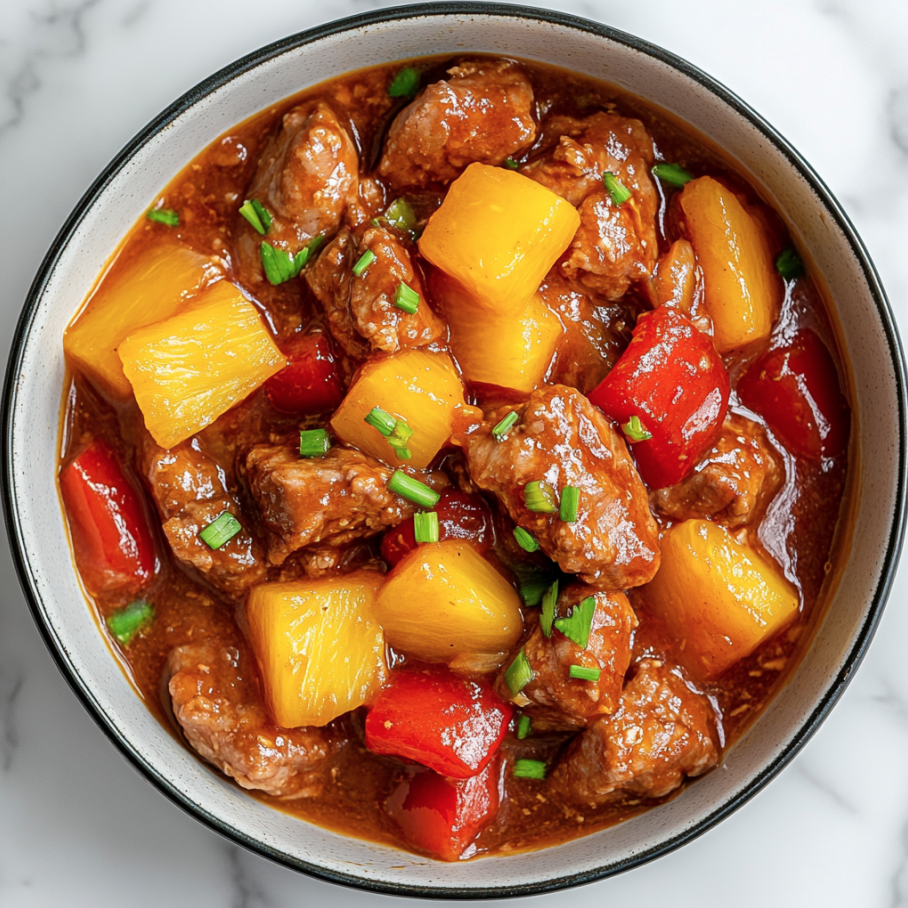 Delicious Crockpot Sweet and Sour Pork Recipe