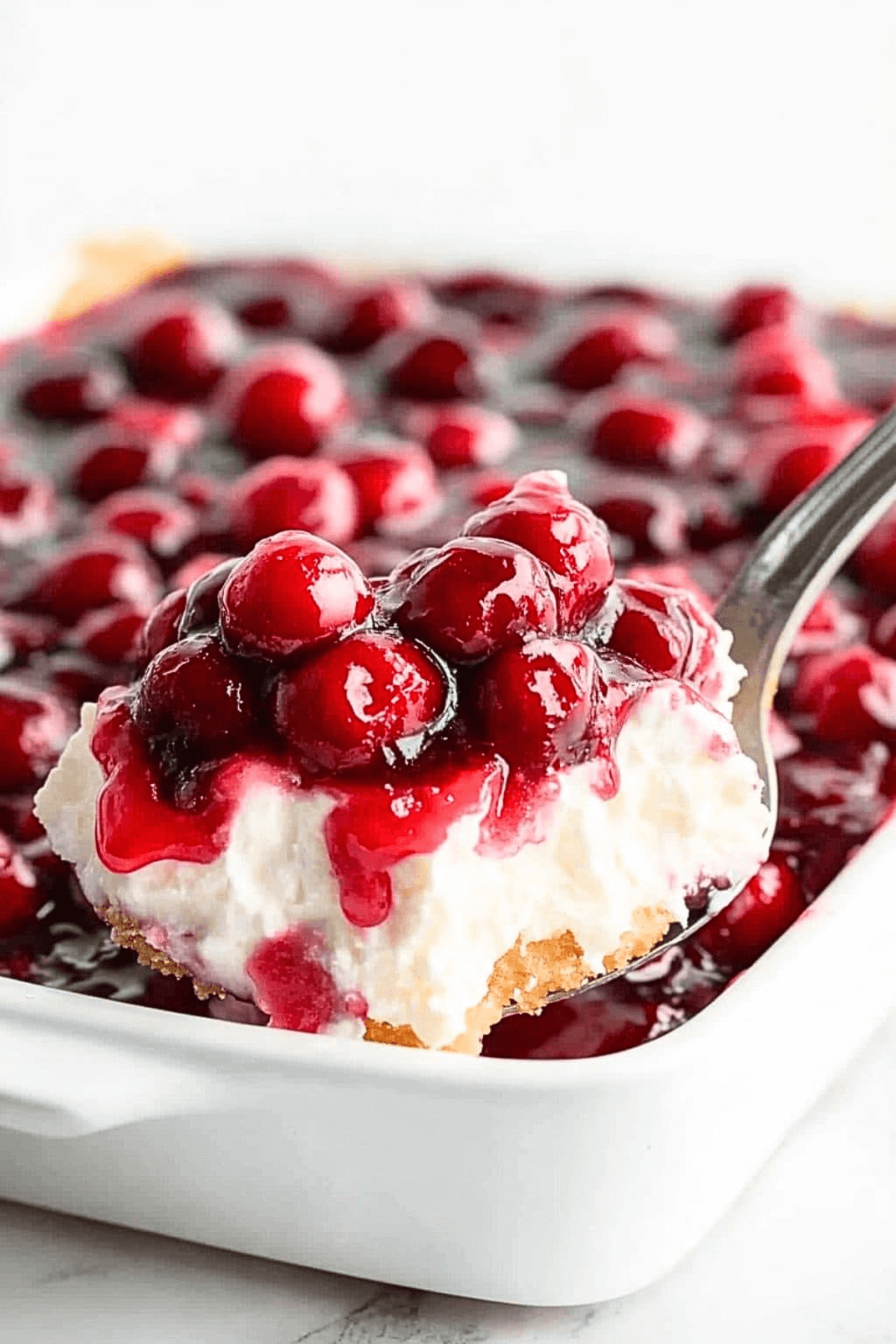 Delightful Cherries in the Snow Dessert Recipe