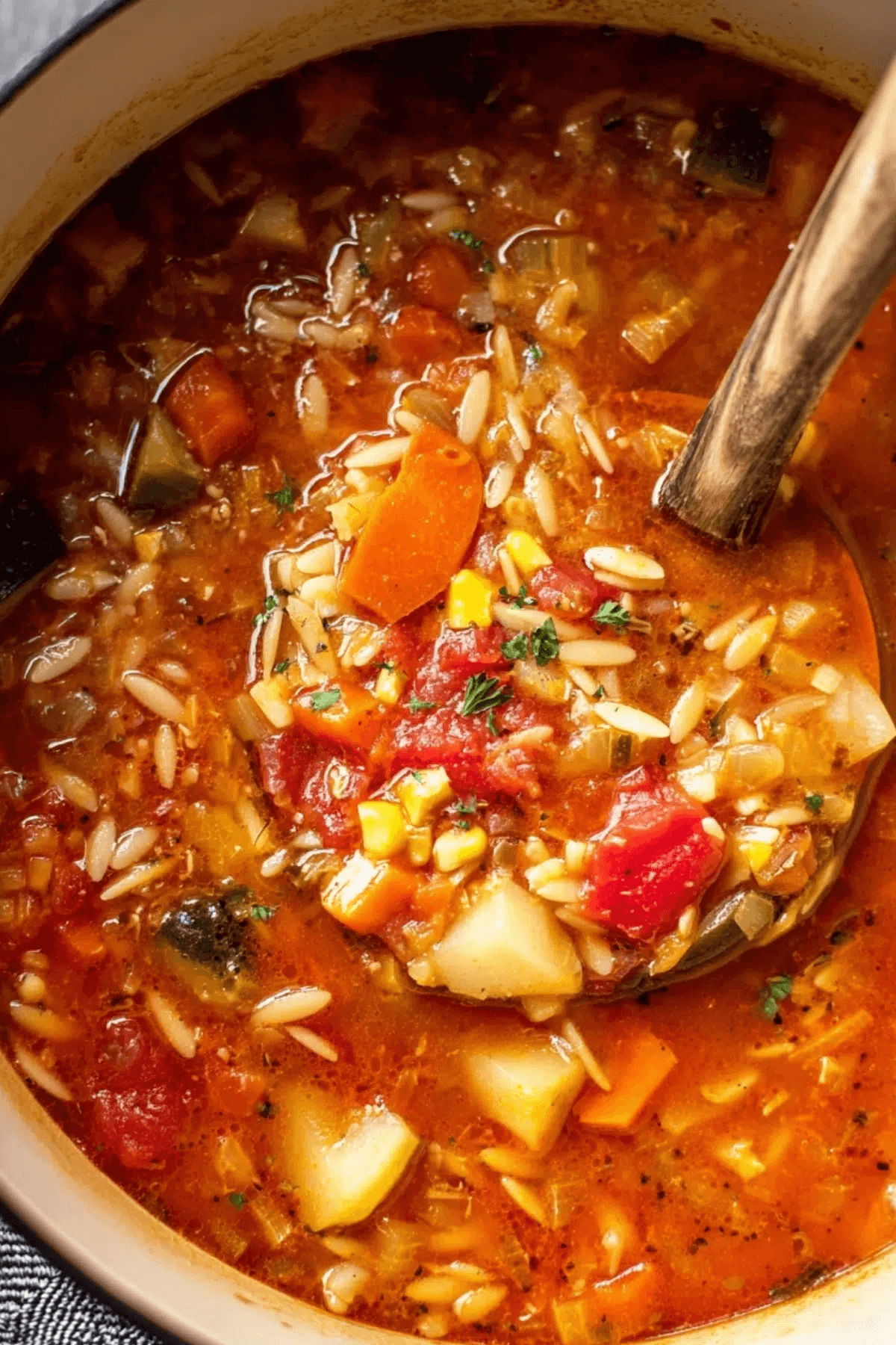 Hearty Vegetable Orzo Soup for Cozy Nights