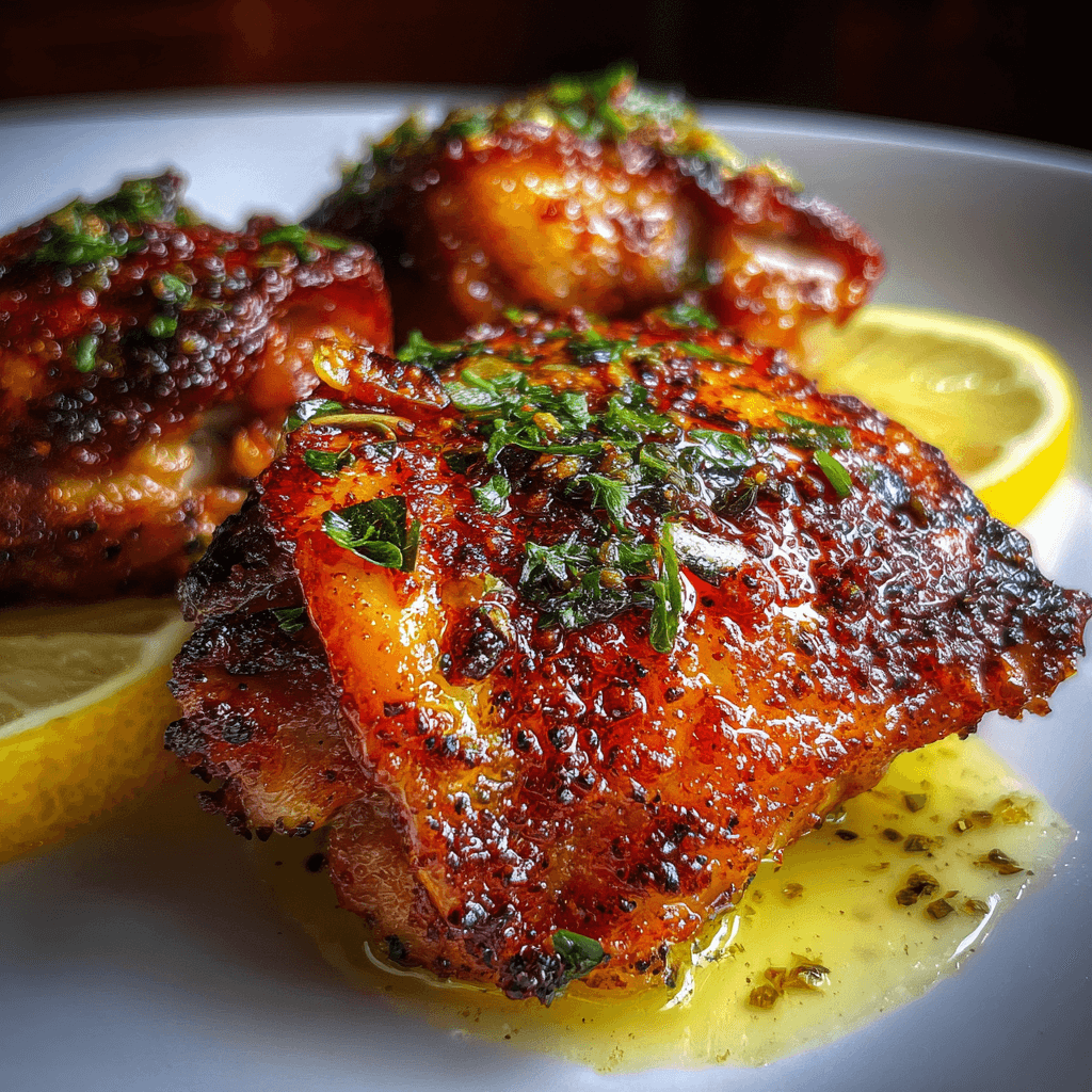 Lemon Paprika Roast Chicken Thighs: A Flavor Discovery