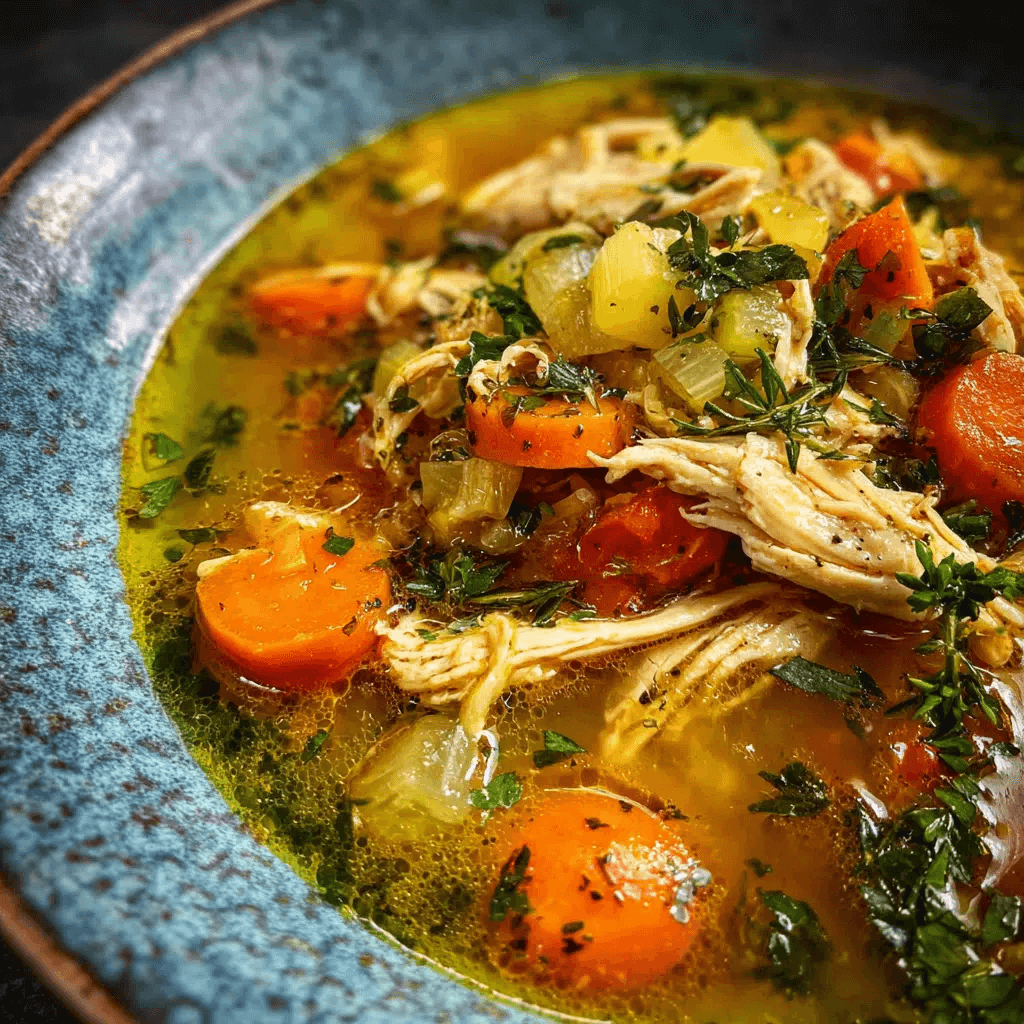 Quick Mediterranean Chicken Soup for Busy Nights