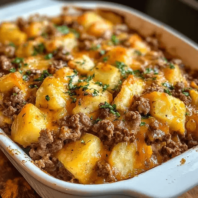 Savor the Comfort of Hobo Casserole with Ground Beef