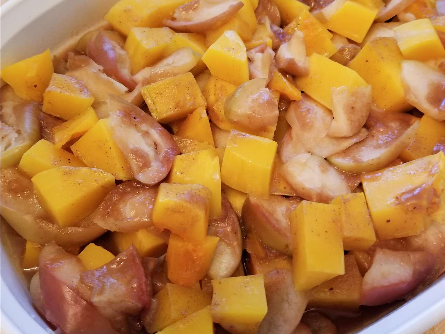Savory Butternut Squash Apple Bake Recipe